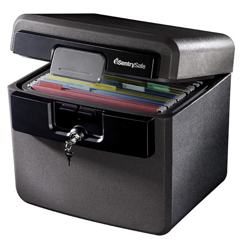 metal document safe box|sentry safe box.